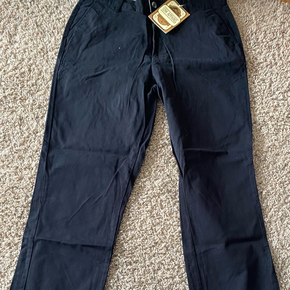NWT-Women’s Black Casual Straight Leg Pants